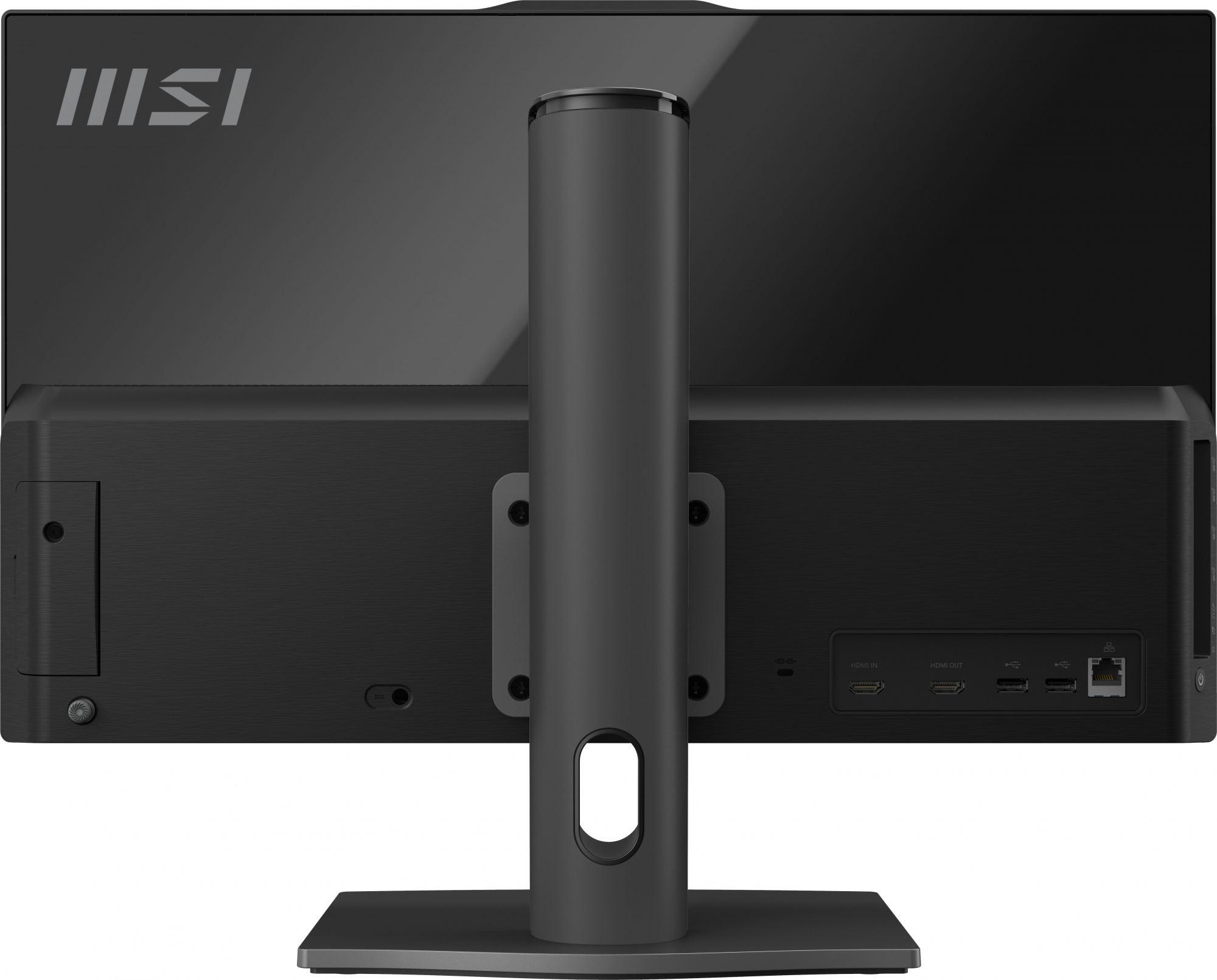 Моноблок MSI Modern AM242P 12M-620XRU 23.8" Full HD i5 1240P (1.7) 16Gb SSD256Gb Iris Xe noOS GbitEth WiFi BT 120W клавиатура мышь Cam черный 1920x1080 — фото 2