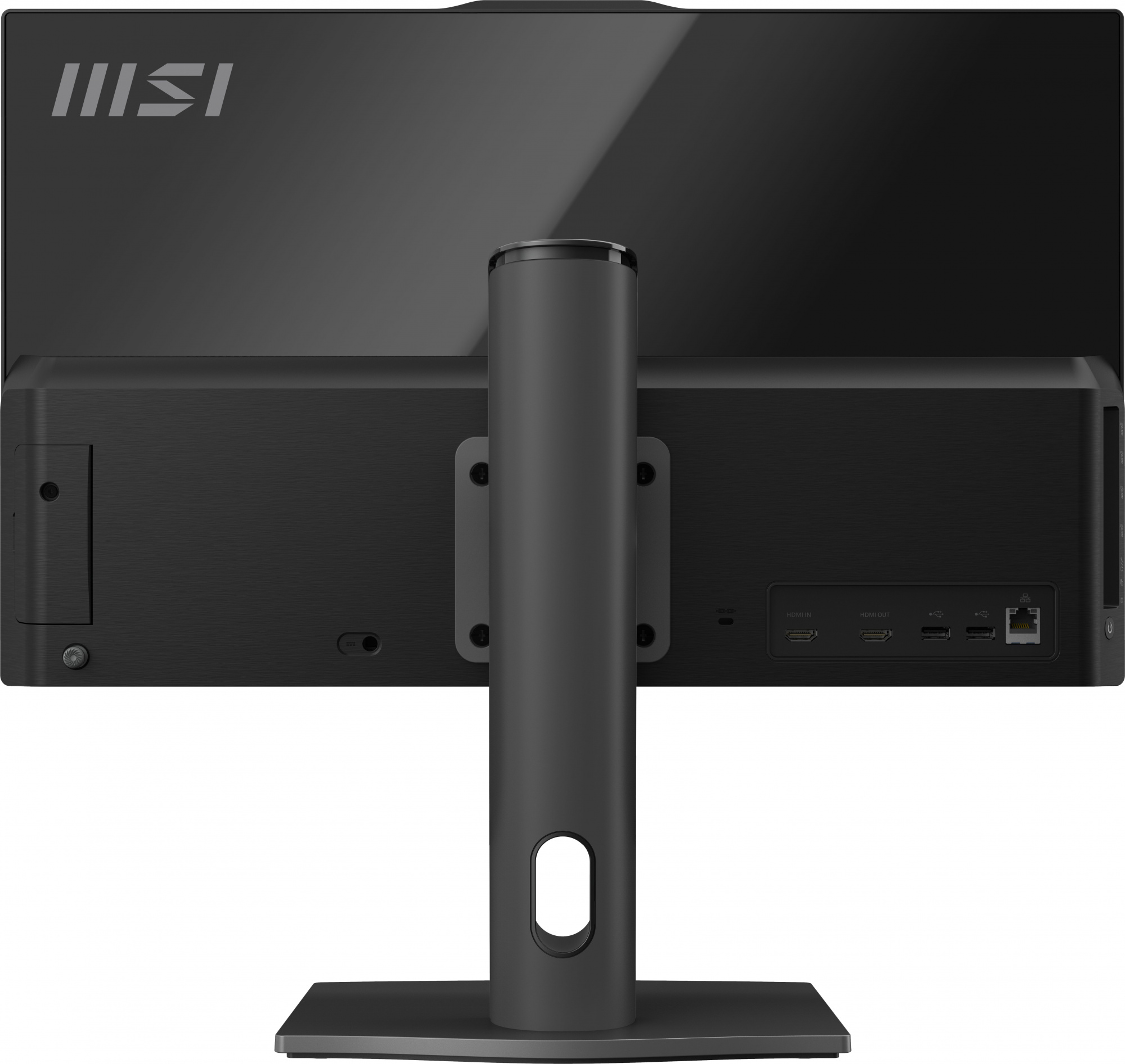 Моноблок MSI Modern AM242P 12M-620XRU 23.8" Full HD i5 1240P (1.7) 16Gb SSD256Gb Iris Xe noOS GbitEth WiFi BT 120W клавиатура мышь Cam черный 1920x1080 — фото 3
