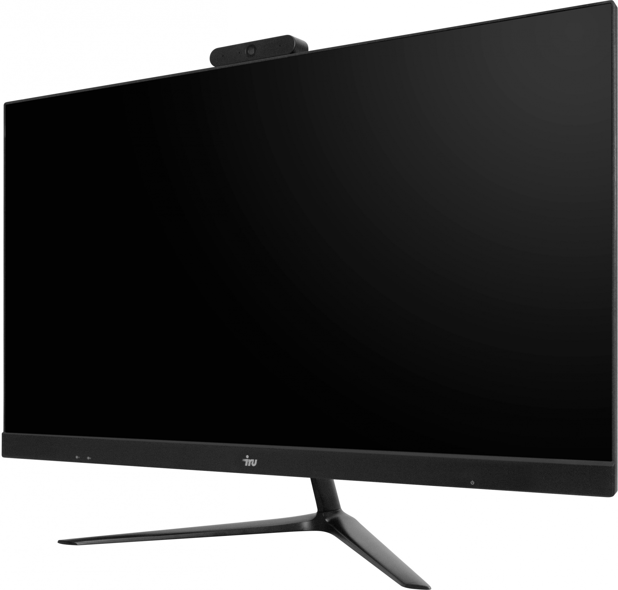 Моноблок IRU Office P2320A3 23.8" Full HD Ryzen 5 3400GE (3.3) 8Gb SSD256Gb RGr CR Free DOS GbitEth WiFi BT 120W Cam черный 1920x1080 — фото 2