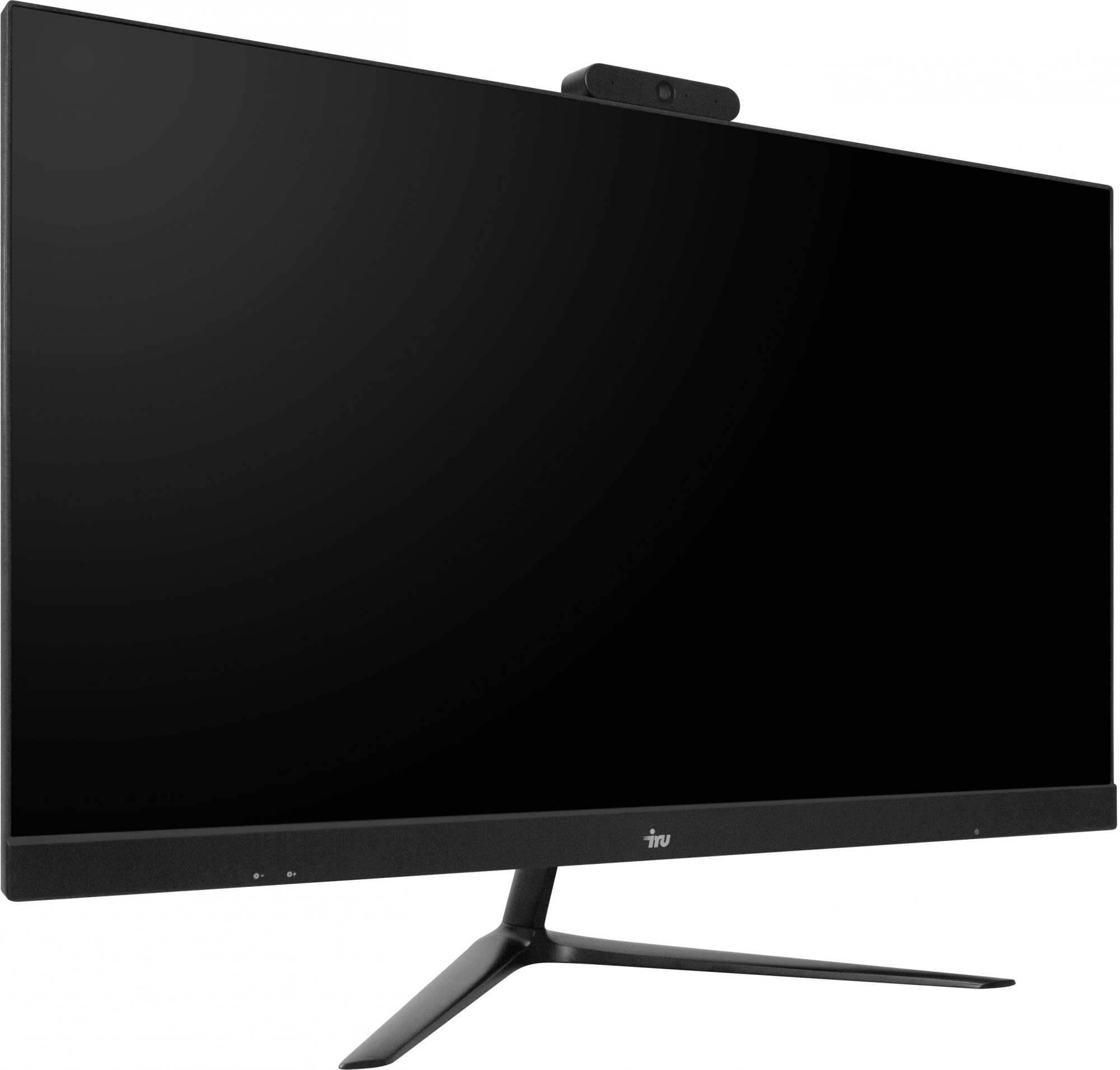 Моноблок IRU Office P2320A3 23.8" Full HD Ryzen 5 3400GE (3.3) 8Gb SSD256Gb RGr CR Free DOS GbitEth WiFi BT 120W Cam черный 1920x1080 — фото 3