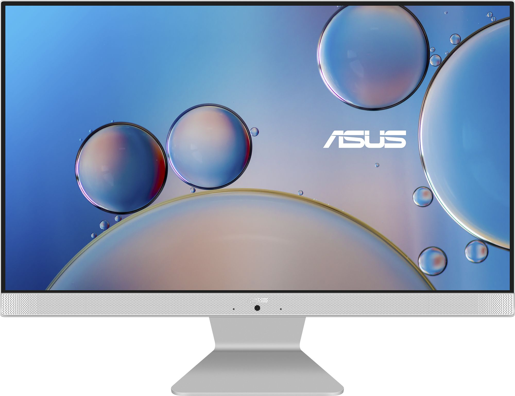 Моноблок Asus M3400WUAK-WA012M 23.8" Full HD Ryzen 3 5300U (2.6) 8Gb SSD512Gb RGr noOS GbitEth WiFi BT 90W клавиатура мышь Cam белый 1920x1080