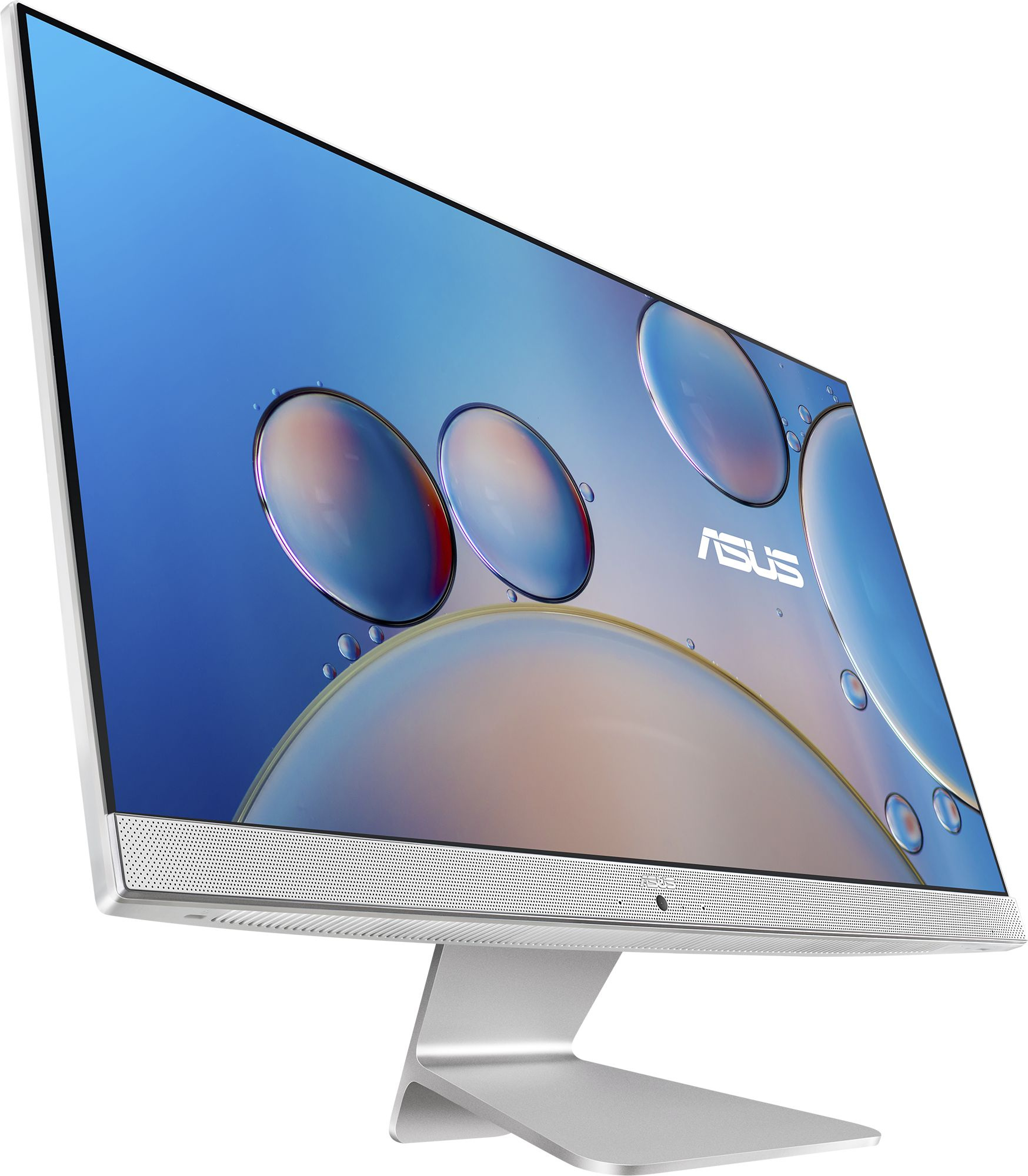 Моноблок Asus M3400WUAK-WA012M 23.8" Full HD Ryzen 3 5300U (2.6) 8Gb SSD512Gb RGr noOS GbitEth WiFi BT 90W клавиатура мышь Cam белый 1920x1080 — фото 2