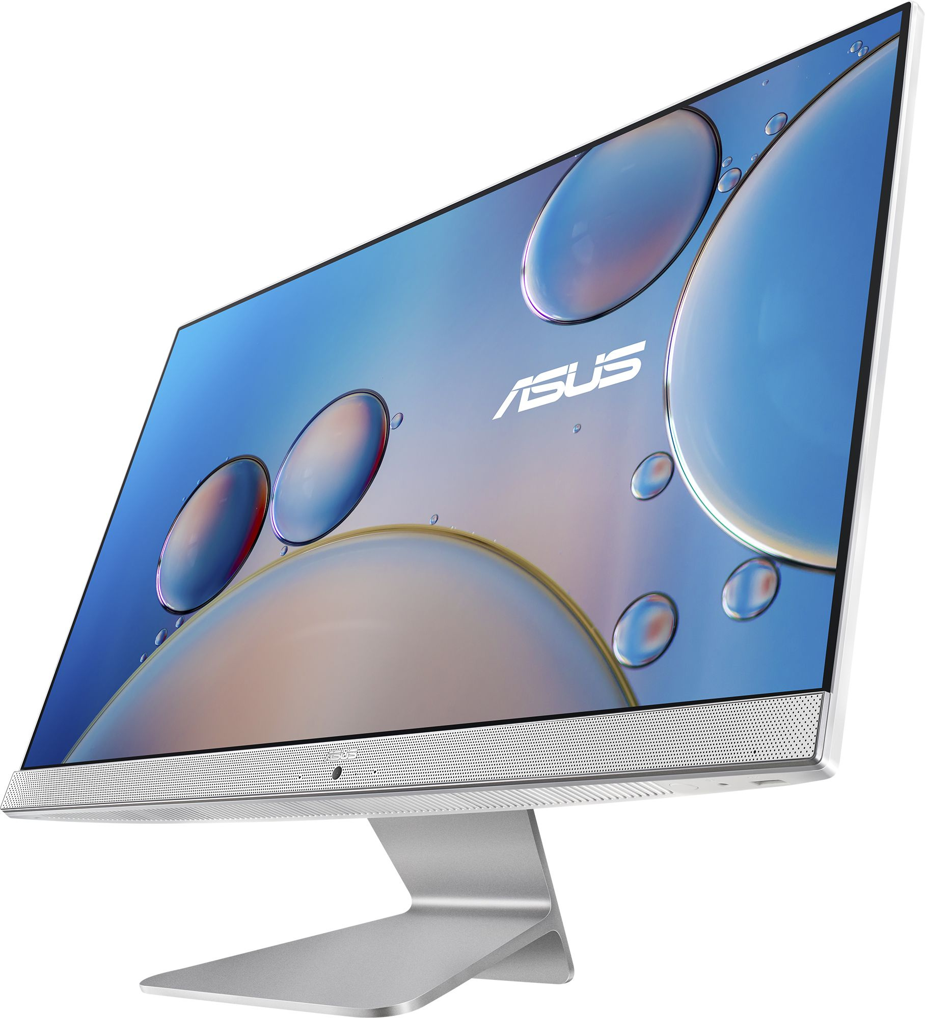 Моноблок Asus M3400WUAK-WA012M 23.8" Full HD Ryzen 3 5300U (2.6) 8Gb SSD512Gb RGr noOS GbitEth WiFi BT 90W клавиатура мышь Cam белый 1920x1080 — фото 3