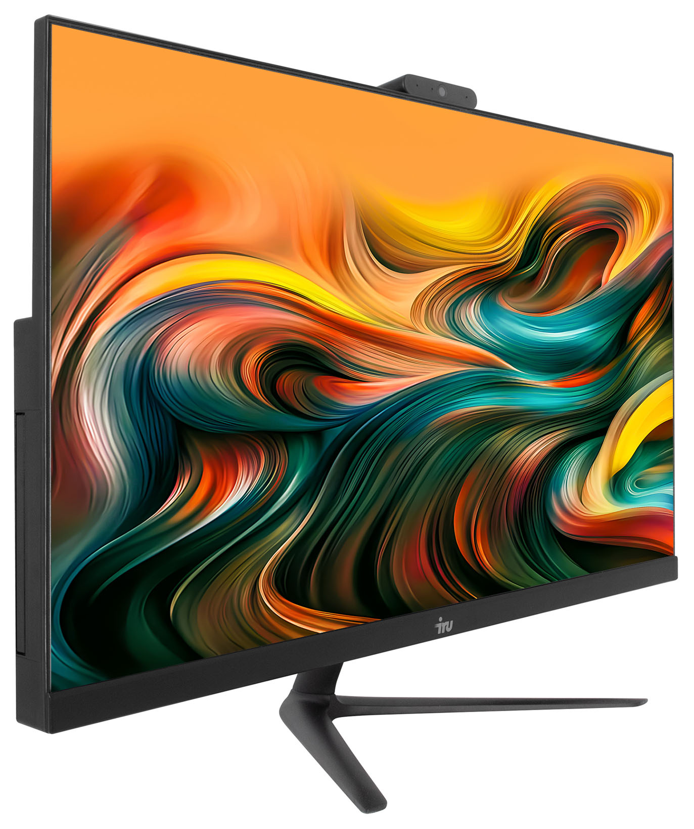 Моноблок IRU Office 27IH5P2K 27" QHD i5 11400 (2.6) 8Gb SSD256Gb UHDG 730 Free DOS GbitEth WiFi BT 120W Cam черный 2560x1440 — фото 2