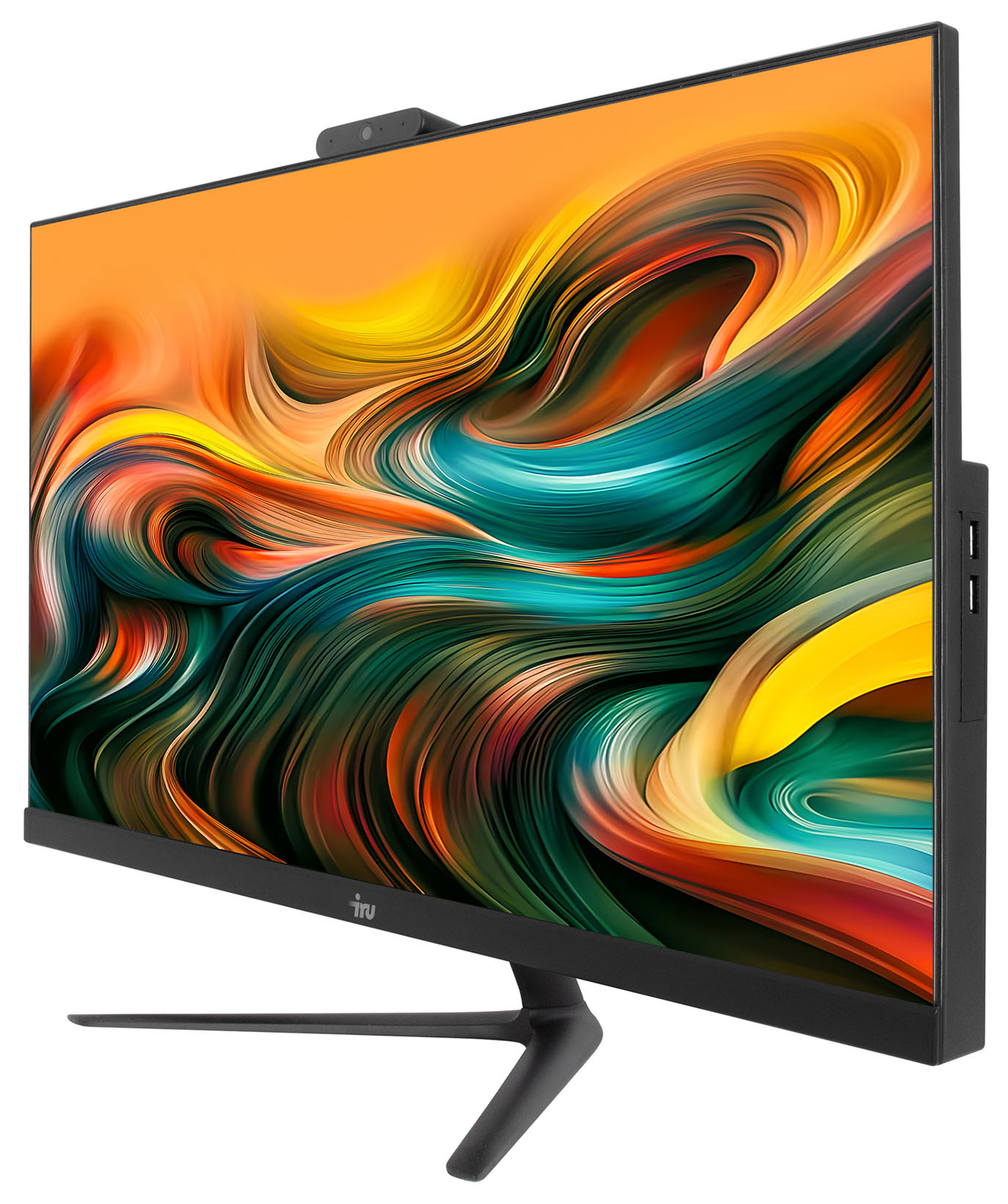 Моноблок IRU Office 27IH5P2K 27" QHD i5 11400 (2.6) 16Gb SSD512Gb UHDG 730 Free DOS GbitEth WiFi BT 120W Cam черный 2560x1440 — фото 3