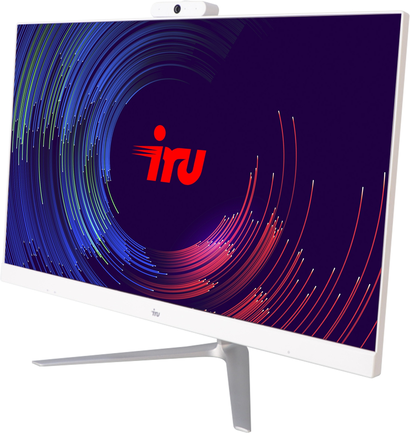 Моноблок IRU Office 23IBWP 23.8" Full HD i3 5005U (2) 8Gb SSD256Gb HDG5500 Free DOS GbitEth WiFi BT 60W Cam белый 1920x1080 — фото 2