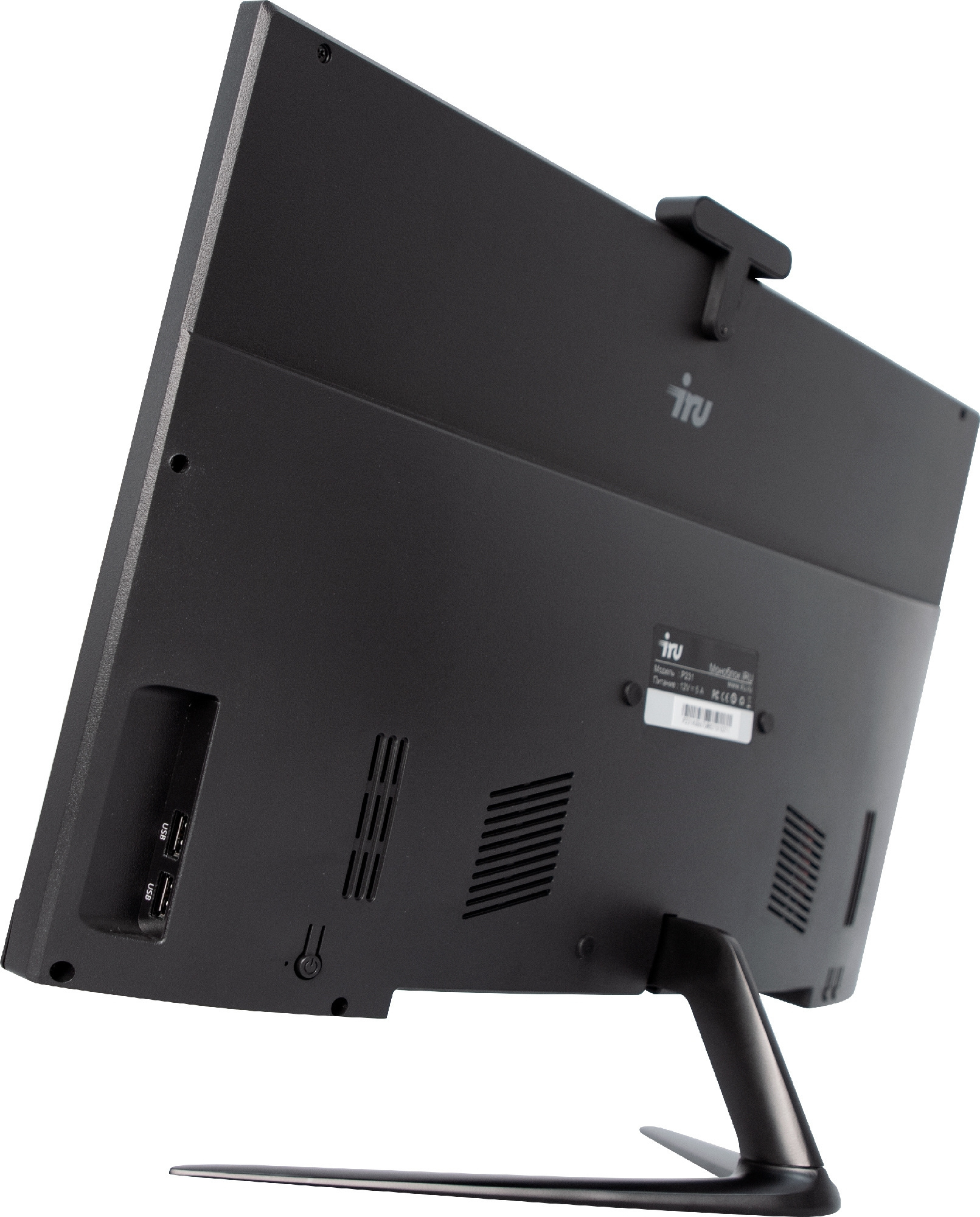 Моноблок IRU Office 23IH5P 23.8" Full HD i5 11400 (2.6) 16Gb SSD1Tb UHDG 730 Free DOS GbitEth WiFi BT 120W Cam черный 1920x1080 — фото 5