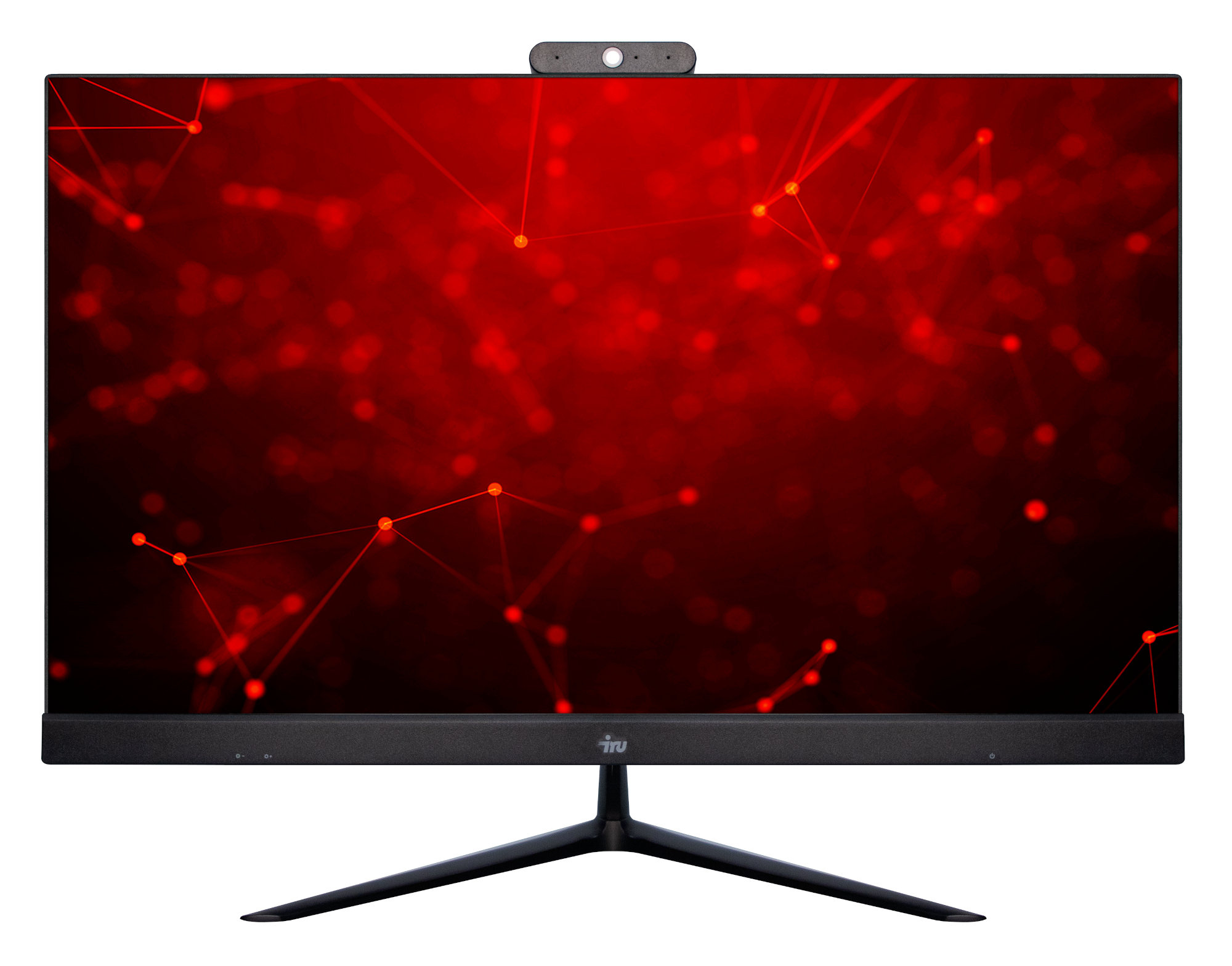 Моноблок IRU Агат 315 23.8" Full HD i5 10400 (2.9) 8Gb SSD512Gb UHDG 630 Free DOS GbitEth WiFi BT 120W клавиатура мышь Cam черный 1920x1080 (RUS) — фото 10
