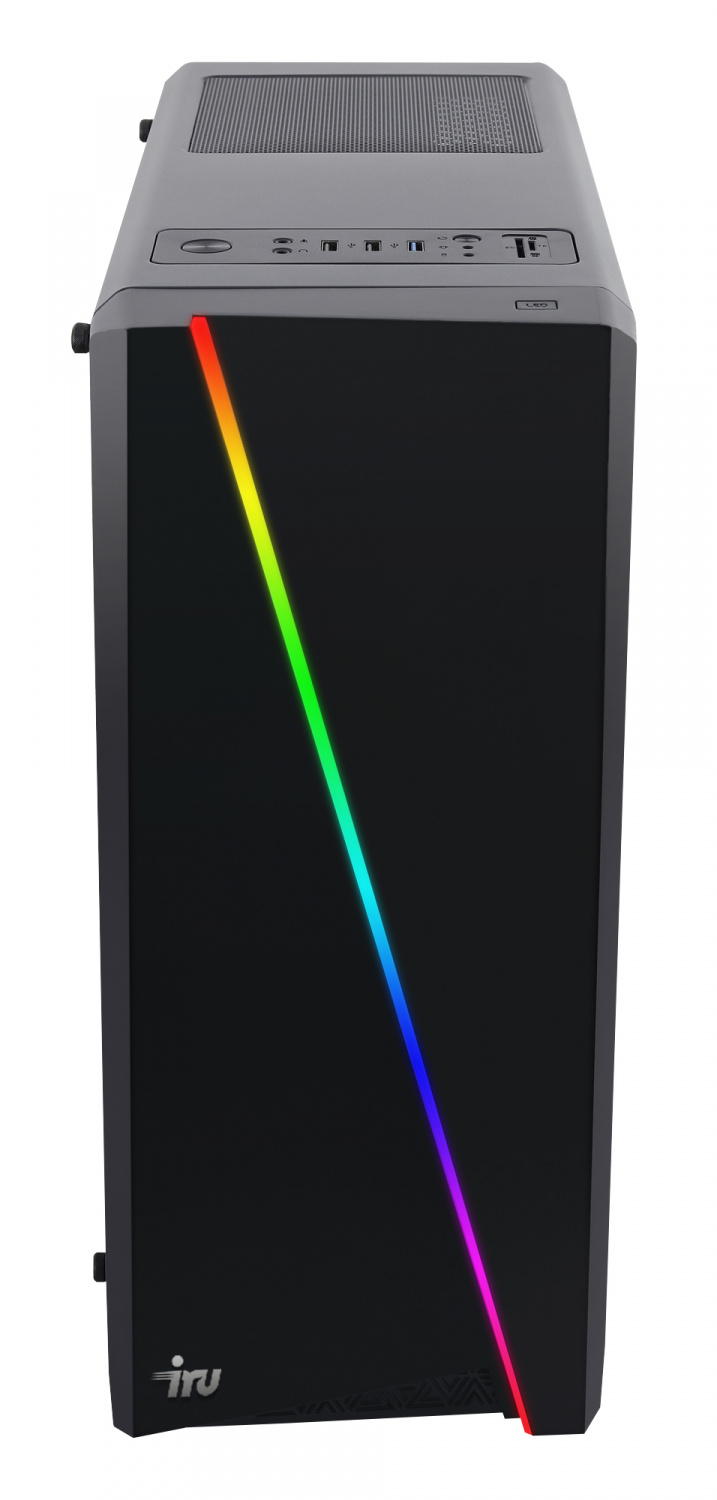ПК IRU Home 315 MT i5 9400F (2.9) 16Gb 1Tb 7.2k GTX1660 6Gb Free DOS GbitEth 500W черный (1188141) — фото 4