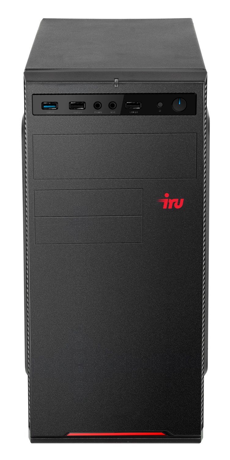 ПК IRU Home 312 MT PG G5420 (3.8) 4Gb 1Tb 7.2k UHDG 610 Free DOS GbitEth 400W черный (1395638) — фото 2