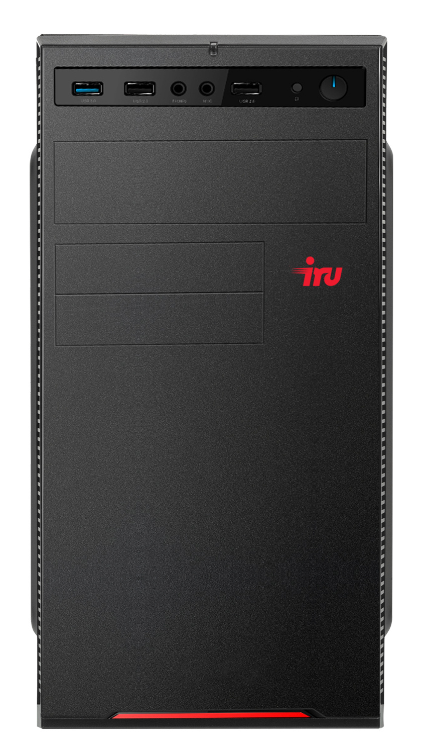 ПК IRU Home 312 MT PG G5420 (3.8) 4Gb 1Tb 7.2k UHDG 610 Free DOS GbitEth 400W черный (1395638) — фото 3