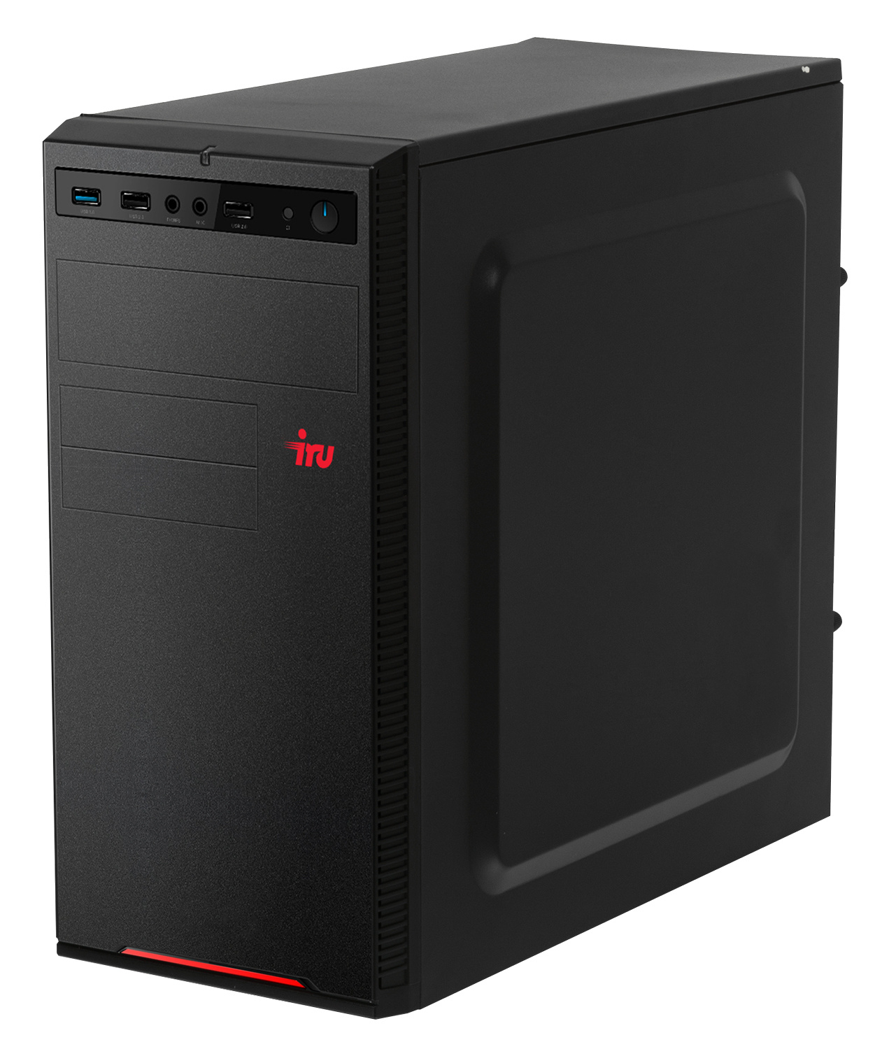 ПК IRU Home 312 MT PG G5420 (3.8) 4Gb 1Tb 7.2k UHDG 610 Free DOS GbitEth 400W черный (1395638) — фото 4