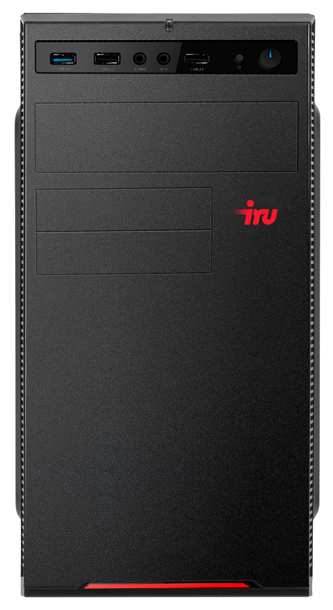 ПК IRU Home 225 MT Ryzen 5 3600 (3.6) 16Gb 1Tb 7.2k SSD240Gb GTX1650 4Gb Windows 10 Home Single Language 64 GbitEth 400W черный (1481873) — фото 3