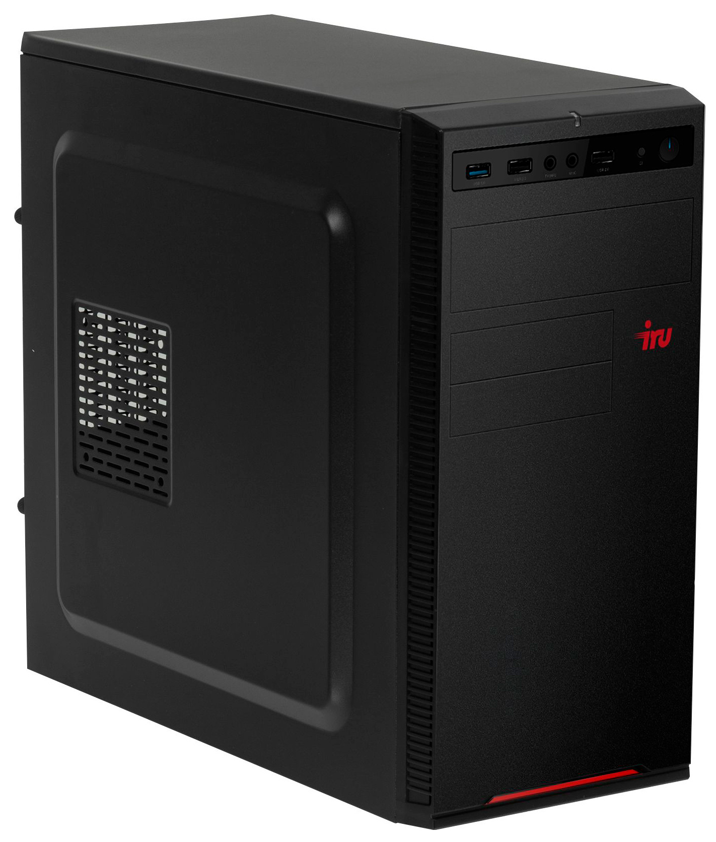 ПК IRU Home 225 MT Ryzen 5 3600 (3.6) 16Gb 1Tb 7.2k SSD240Gb GTX1650 4Gb Windows 10 Home Single Language 64 GbitEth 400W черный (1481873) — фото 5