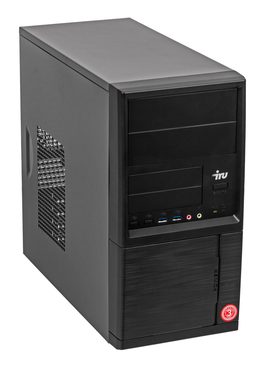 ПК IRU Office 312 MT PG G5420 (3.8) 4Gb SSD120Gb UHDG 610 Free DOS GbitEth 400W черный (1504206) — фото 5