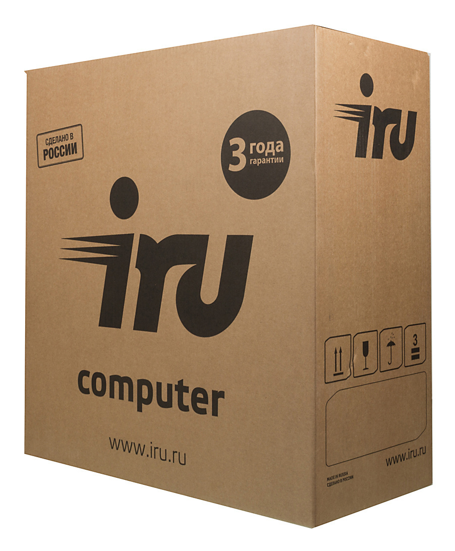 ПК IRU Office 312 MT PG G5420 (3.8) 4Gb SSD120Gb UHDG 610 Free DOS GbitEth 400W черный (1504206) — фото 10