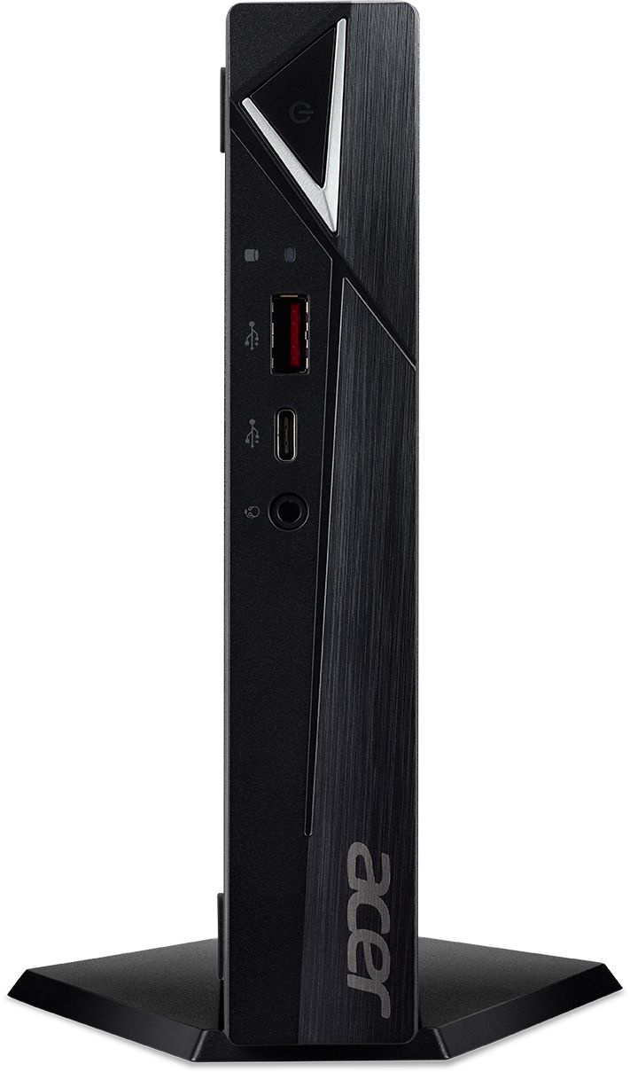 Неттоп Acer Veriton EN2580 Cel 6305 (1.8) 4Gb SSD128Gb UHDG 630 Windows 10 Professional GbitEth WiFi BT 65W kb мышь клавиатура черный (DT.VV6MC.001) — фото 2