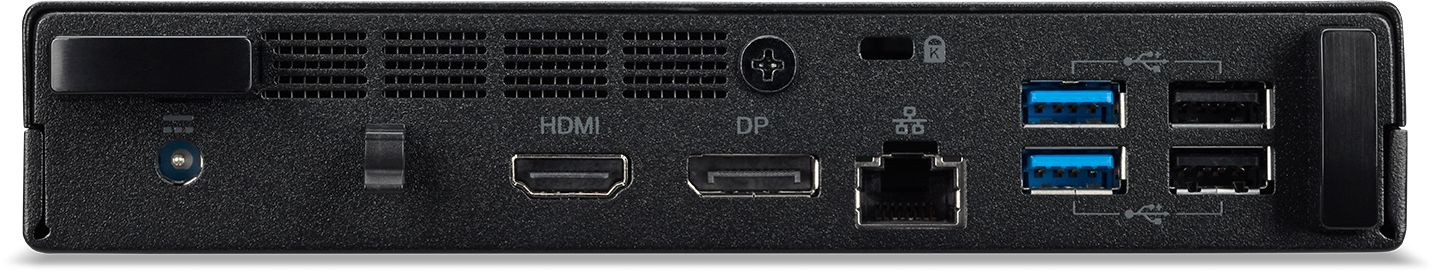Неттоп Acer Veriton EN2580 Cel 6305 (1.8) 4Gb SSD128Gb UHDG 630 Windows 10 Professional GbitEth WiFi BT 65W kb мышь клавиатура черный (DT.VV6MC.001) — фото 9