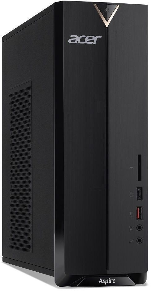 ПК Acer Aspire XC-1660 SFF i5 11400 (2.6) 8Gb 1Tb 7.2k UHDG 730 CR Windows 10 Professional GbitEth WiFi BT 180W черный