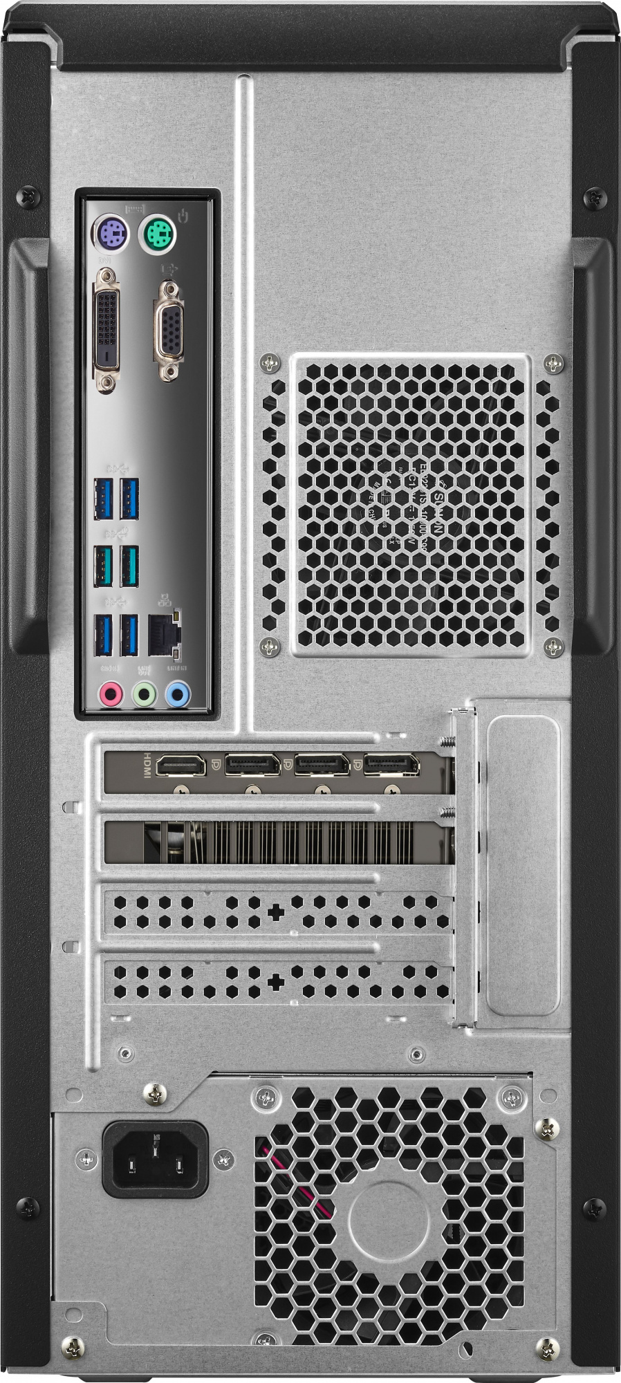 ПК Asus G10DK-53600X016W MT Ryzen 5 3600X (3.8) 8Gb SSD512Gb GTX1660Ti 6Gb Windows 11 Home GbitEth WiFi BT 500W серый (90PF02S1-M006T0) — фото 4