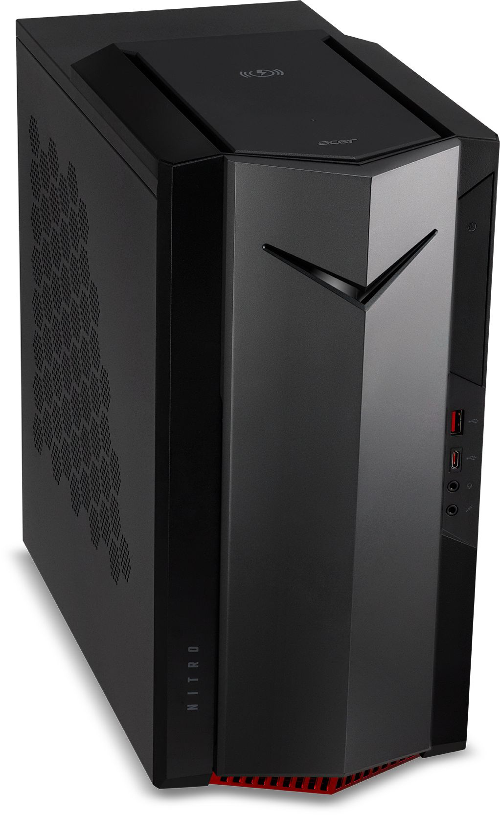 ПК Acer Nitro N50-620 MT i7 11700F (2.5) 16Gb 1Tb 7.2k SSD256Gb RTX3060 12Gb noOS GbitEth WiFi BT 500W черный (DG.E2FER.007) — фото 2