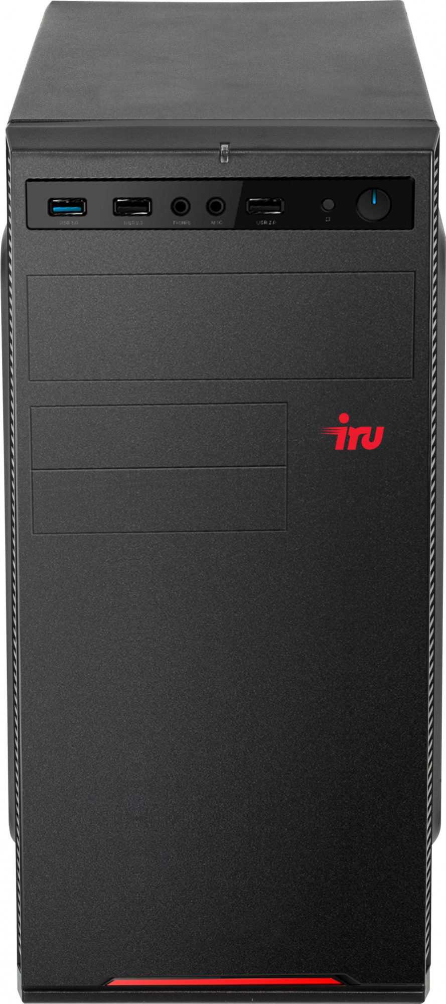 ПК IRU Home 310H5SE MT i3 10100 (3.6) 4Gb SSD240Gb UHDG 630 Free DOS GbitEth 400W черный (1610371) — фото 2