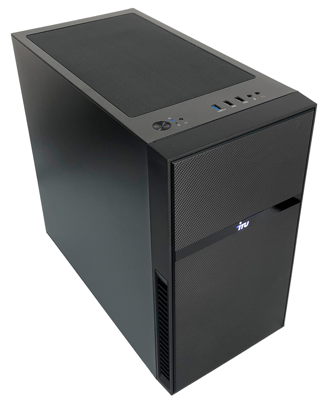 ПК IRU Office 510B5GM MT i7 10700 (2.9) 8Gb SSD480Gb UHDG 630 Free DOS GbitEth 500W черный (1621685) — фото 4