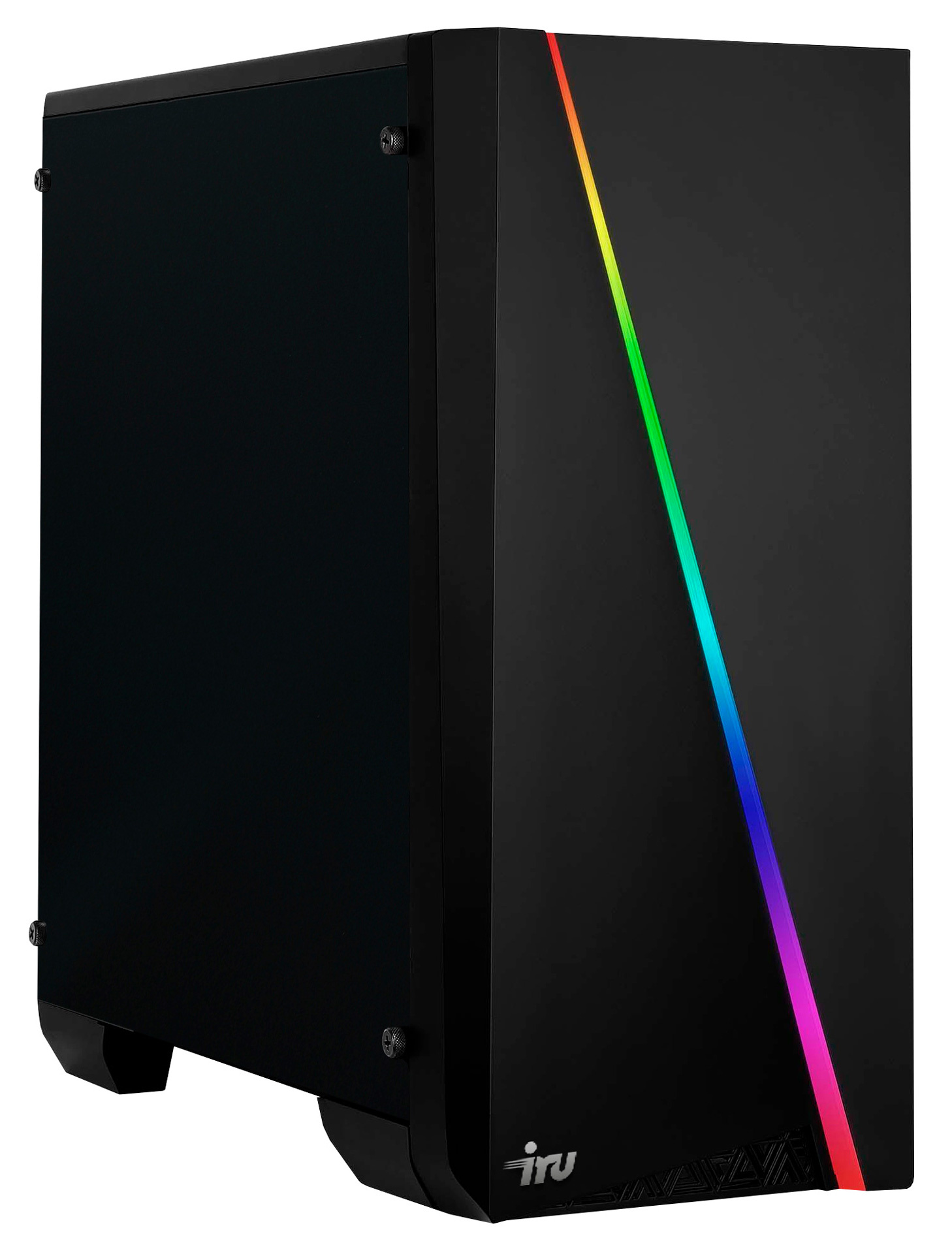 ПК IRU Game 525 MT Ryzen 5 3600 (3.6) 16Gb 1Tb 7.2k SSD240Gb GTX1660 Super 6Gb Windows 10 Home Single Language 64 GbitEth 600W черный (1625219)