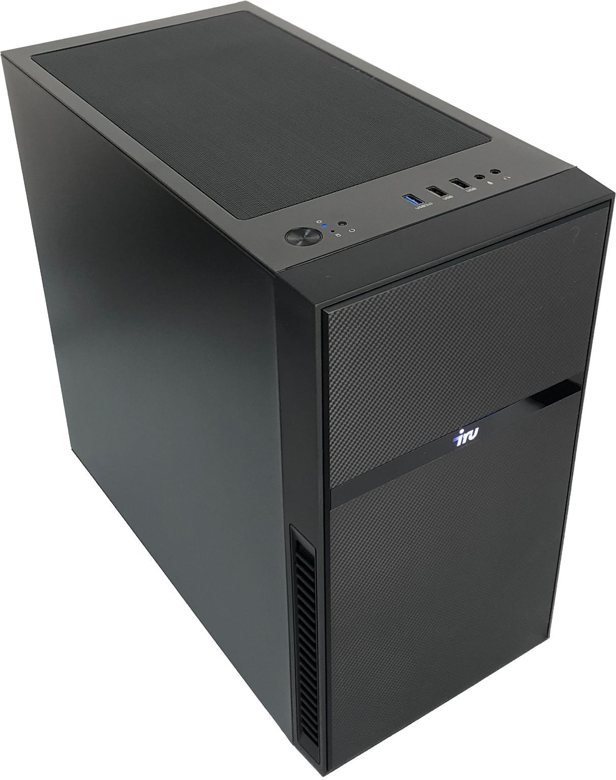 ПК IRU Game 510B5GM MT i5 10400F (2.9) 16Gb 1Tb 7.2k SSD250Gb GTX1660Ti 6Gb Free DOS GbitEth 650W черный (1650263)