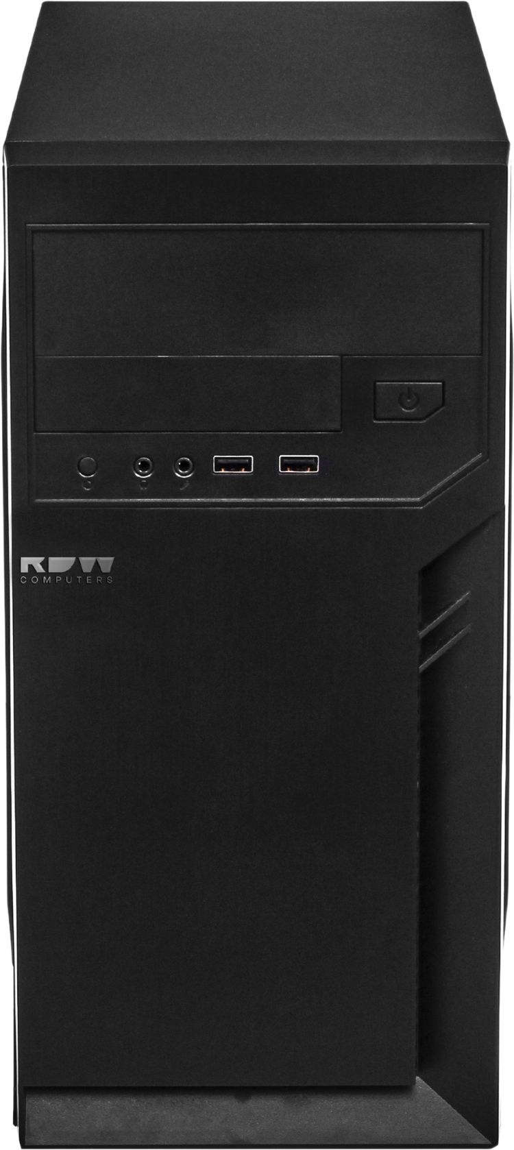 ПК RDW Computers Optimal BG MT Ryzen 5 1600 (3.2) 8Gb SSD256Gb noOS GbitEth черный (RUS) — фото 2
