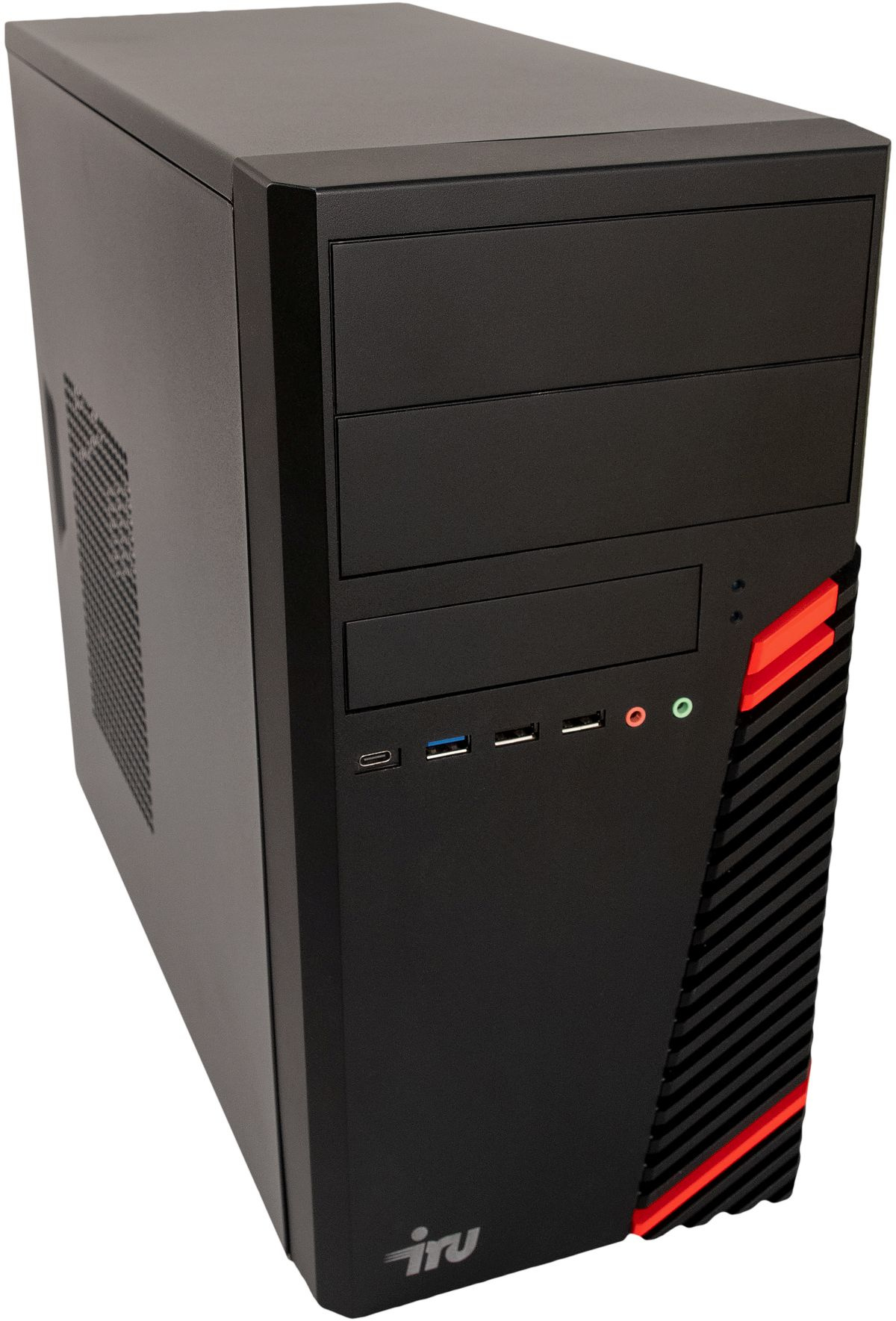 ПК IRU Office 515 MT i5 9400 (2.9) 8Gb SSD500Gb UHDG 630 Free DOS GbitEth 500W kb мышь клавиатура черный (1726878)