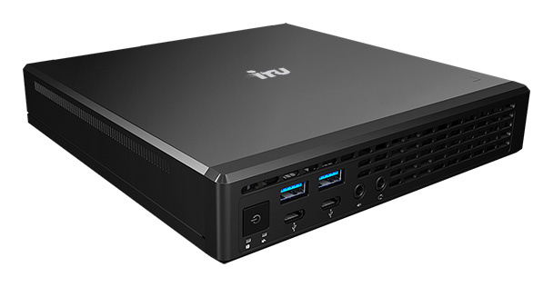 ПК IRU Office A310H4TF slim i3 10105 (3.7) 8Gb SSD250Gb UHDG 630 Free DOS GbitEth WiFi BT 90W черный (1738395) — фото 3