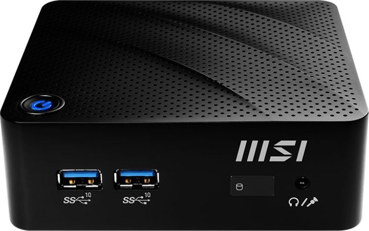 Неттоп MSI Cubi N JSL-041RU slim Cel N4500 (1.1) 4Gb SSD128Gb UHDG Windows 11 Professional GbitEth WiFi BT 65W черный (9S6-B0A111-083) — фото 2