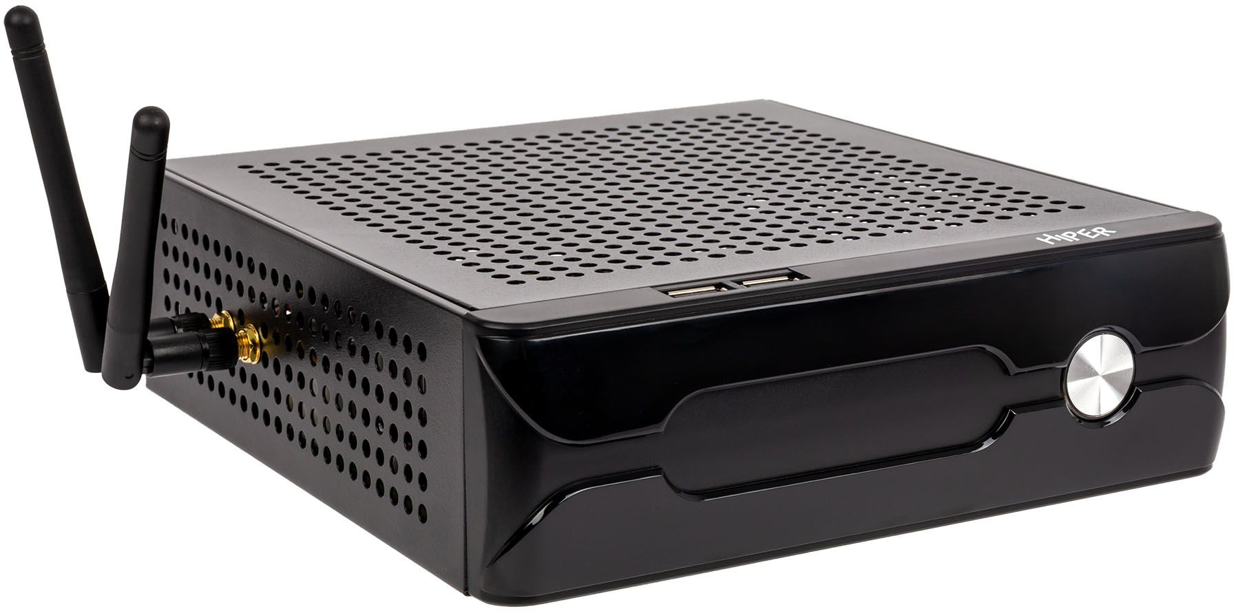 Неттоп Hiper M9 PG G6405 (4.1) 4Gb SSD128Gb UHDG 610 noOS GbitEth WiFi BT 120W черный (624Y1CL4NY) — фото 3