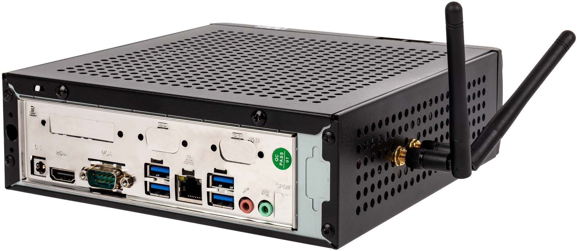 Неттоп Hiper M9 PG G6405 (4.1) 4Gb SSD128Gb UHDG 610 noOS GbitEth WiFi BT 120W черный (624Y1CL4NY) — фото 4