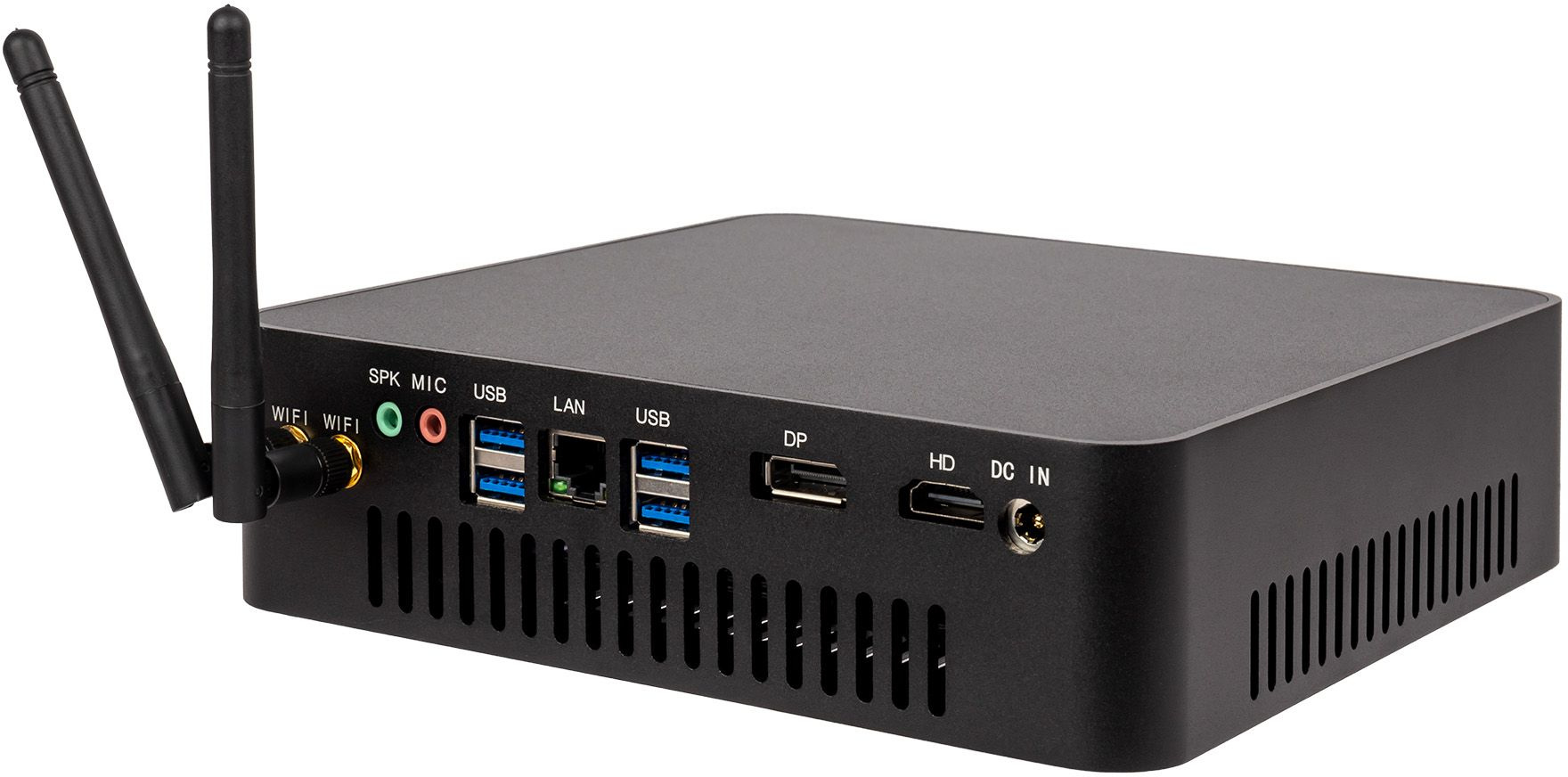 Неттоп Hiper M8 Cel J4125 (2) UHDG 600 Free DOS GbitEth WiFi BT 65W черный (T7I24CL442) — фото 4