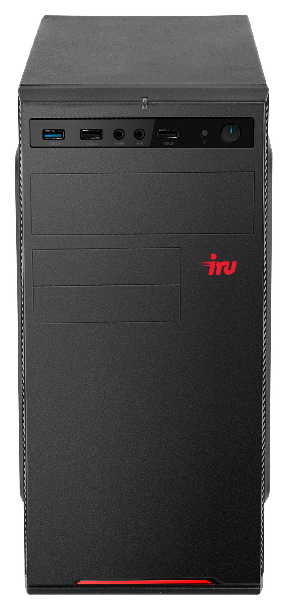ПК IRU Home 310H5SE MT i5 11400 (2.6) 16Gb SSD240Gb UHDG 730 Windows 10 Professional 64 GbitEth 400W черный (1782526) — фото 2