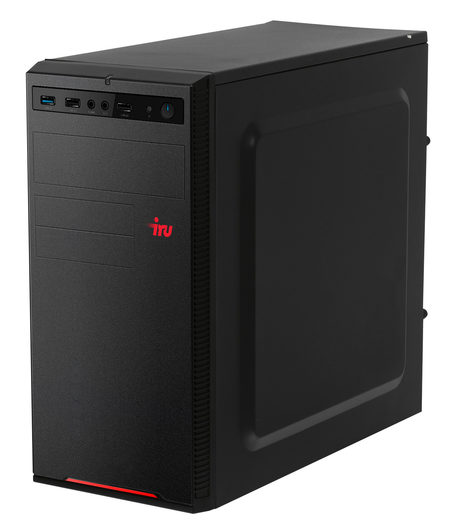 ПК IRU Home 310H5SE MT i5 11400 (2.6) 16Gb SSD240Gb UHDG 730 Windows 10 Professional 64 GbitEth 400W черный (1782526) — фото 3