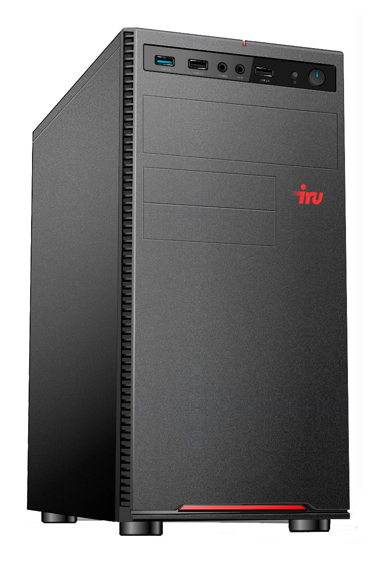 ПК IRU Home 310H5SE MT i5 11400 (2.6) 16Gb SSD240Gb UHDG 730 Windows 10 Professional 64 GbitEth 400W черный (1782526) — фото 5