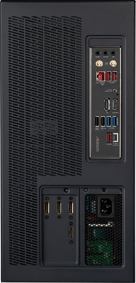 ПК Gigabyte GB-AMSR9N8I-20A1 Ryzen 9 5900X (3.7) 32Gb SSD1000Gb+2000Gb RTX3080 10Gb noOS 2.5xGbitEth WiFi BT 750W черный (9BAMS20A1-EK-10) — фото 3