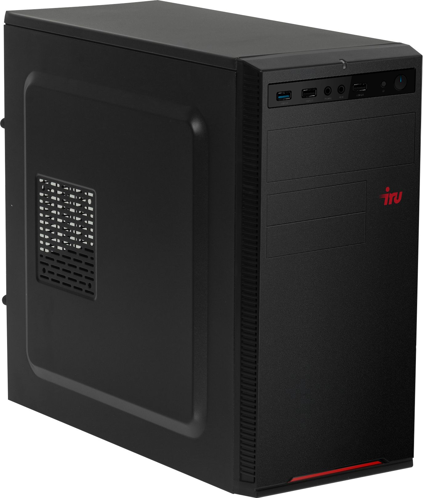 ПК IRU Home 310H5SE MT i5 11400 (2.6) 8Gb 1Tb UHDG 730 Windows 11 Home Single Language 64 GbitEth 400W черный (1828970) — фото 5