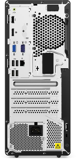 ПК Lenovo V50t Gen 2-13IOB MT i5 10400 (2.9) 8Gb SSD256Gb UHDG 630 DVDRW CR noOS GbitEth WiFi BT 180W kbNORUS мышь клавиатура черный (11QE0047IV) — фото 4