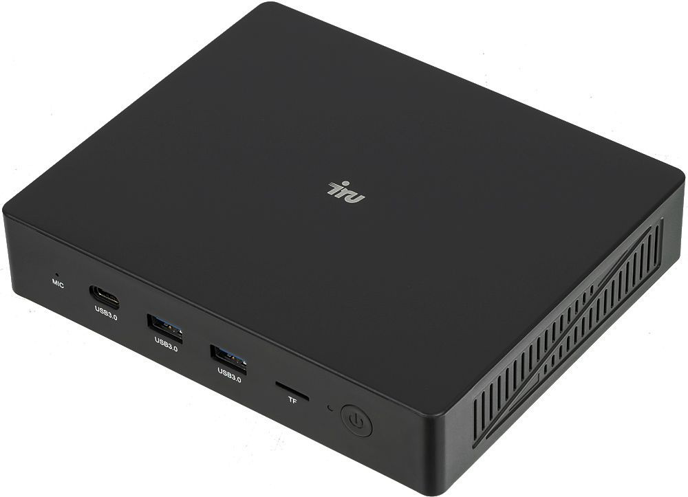 Неттоп IRU 110PGL Cel J4125 (2) 4Gb SSD128Gb UHDG 600 CR Free DOS GbitEth WiFi BT черный (1829653) — фото 2
