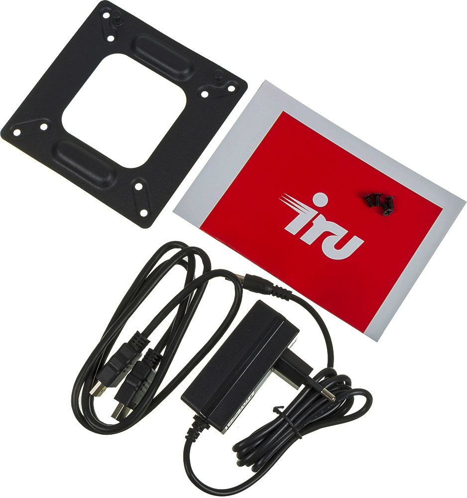 Неттоп IRU 110PGL Cel J4125 (2) 4Gb SSD128Gb UHDG 600 CR Free DOS GbitEth WiFi BT черный (1829653) — фото 10