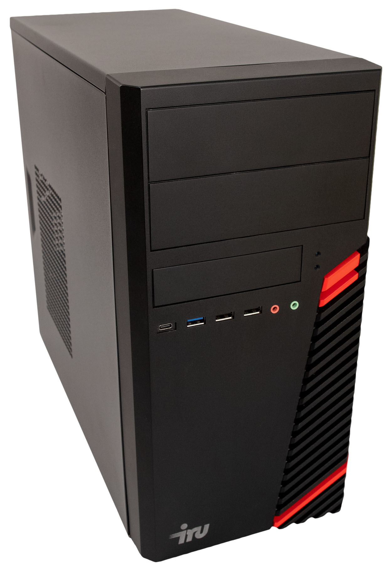 ПК IRU Office 310H5SM MT i3 10105 (3.7) 8Gb 1Tb UHDG 630 Free DOS GbitEth 400W черный (1831327) — фото 2