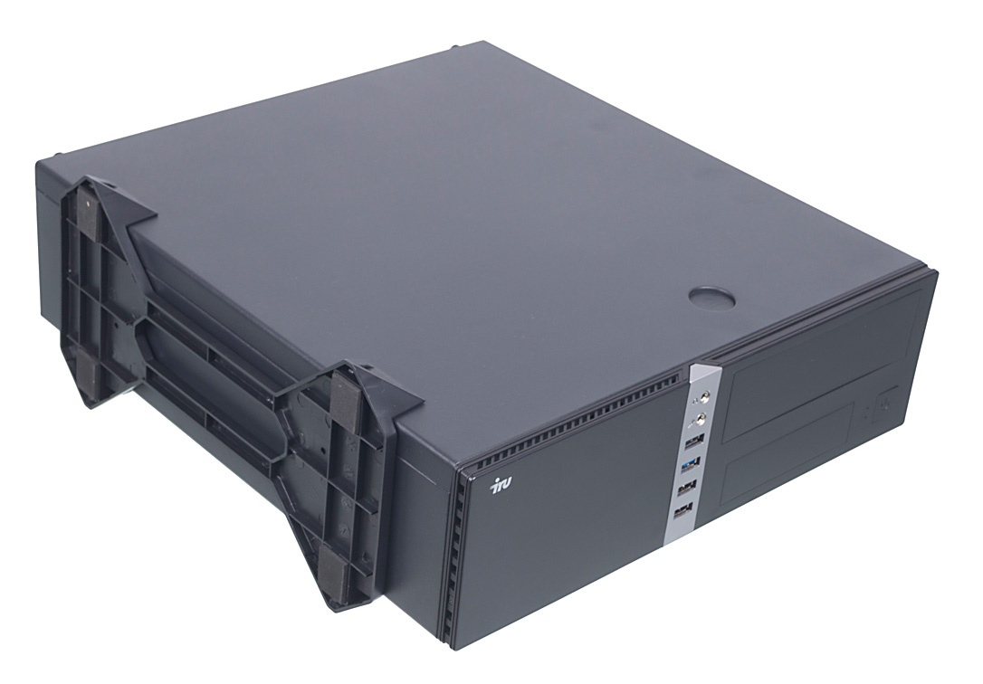 ПК IRU Office 310H5SF SFF i3 10105 (3.7) 8Gb SSD256Gb UHDG 630 Free DOS GbitEth 230W черный (1831376) — фото 4