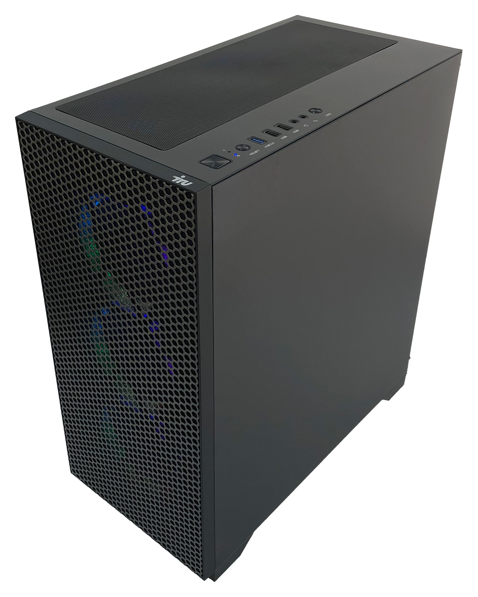 ПК IRU Game 710Z5GP MT i7 11700F (2.5) 32Gb SSD1Tb RTX3090 24Gb Free DOS GbitEth 800W черный (1841989) — фото 5