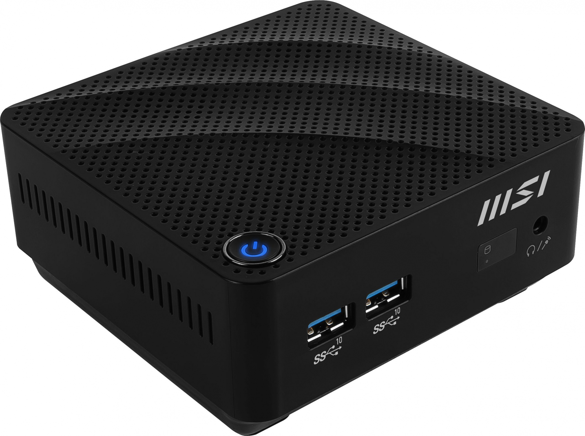 Неттоп MSI Cubi N JSL-043BRU slim PS N6000 (1.1) UHDG noOS GbitEth WiFi BT 65W черный (936-B0A111-063)