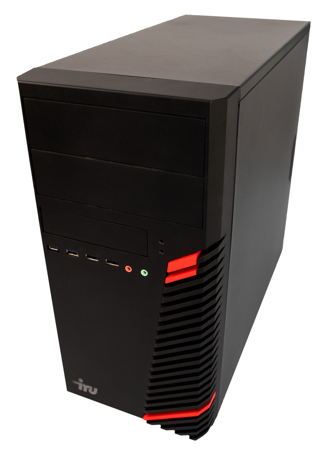 ПК IRU Опал 515 MT i5 10400 (2.9) 8Gb SSD256Gb UHDG 630 Free DOS GbitEth 400W kb мышь клавиатура черный (1844519) — фото 4