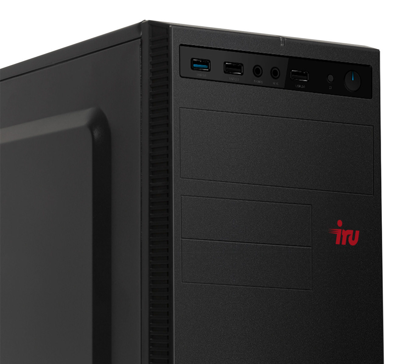 ПК IRU Game 510B5GS MT i3 10105F (3.7) 16Gb SSD1Tb GTX1650 4Gb Free DOS GbitEth 500W черный (1856592) — фото 6